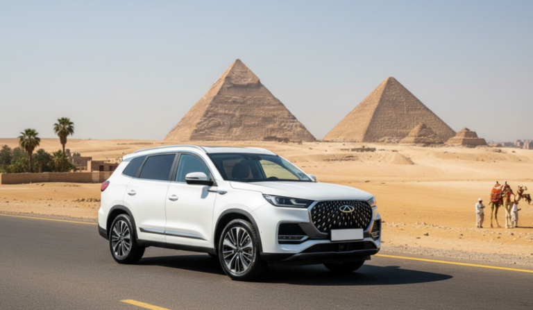 Grand Egyptian Museum From Hurghada and Giza Pyramids