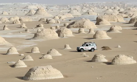 Tour de 3 días desde El Gouna a El Cairo y el Desierto Blanco