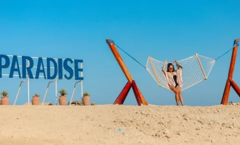 パラダイス島 フルフラダ　共有ボートで行く