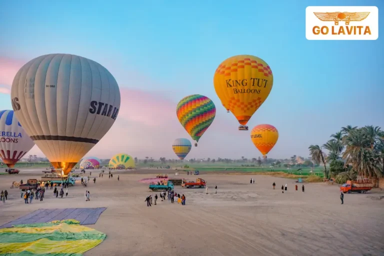 2-Day Luxor Tour from El Gouna with Hot Air Balloon Ride