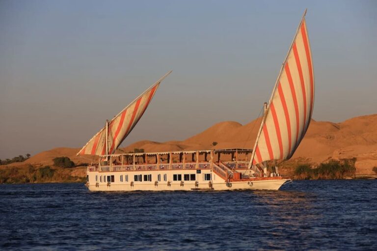 Noor El Din Dahabiya Nile Cruise 4 Days Aswan to Luxor