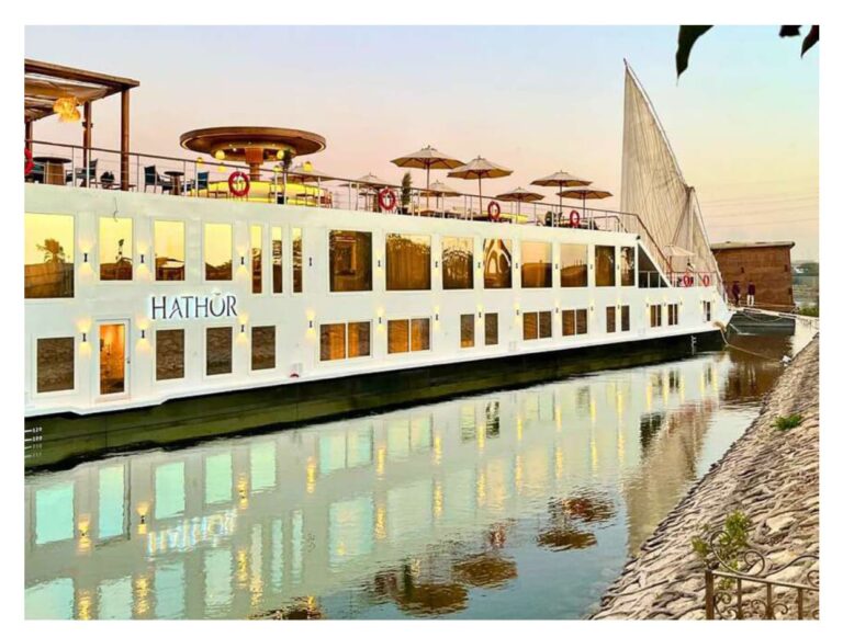 Hathor Dahabiya Nilkrydstogt fra Aswan til Luxor på 4 Dage