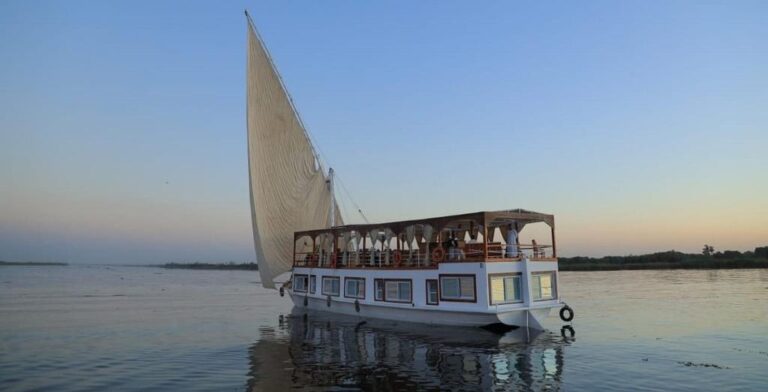 4 dagar Queen Nefer Dahabiya Nilen Kryssning Aswan till Luxor