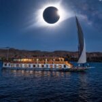 Cruzeiro de Dahabiya no Nilo de Luxor a Aswan com Experiência de Eclipse Solar