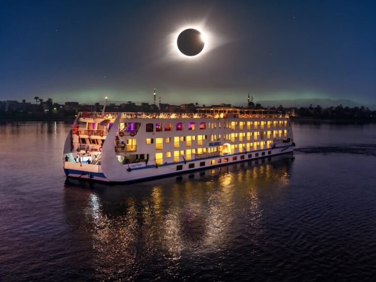 Nile Cruise From Luxor to Aswan with Solar Eclipse Experience