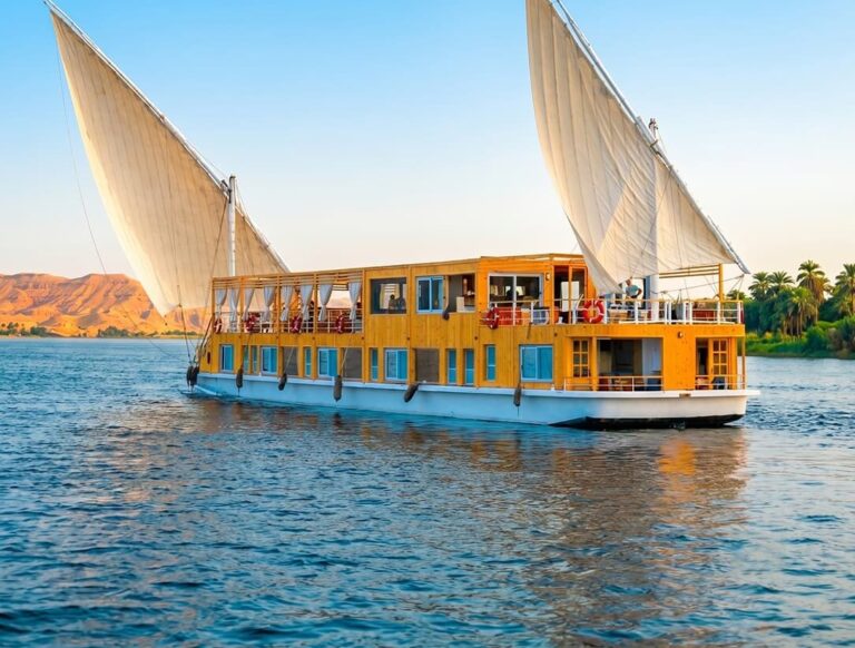 Cruzeiro no Nilo em Dahabiya de Luxor a Aswan