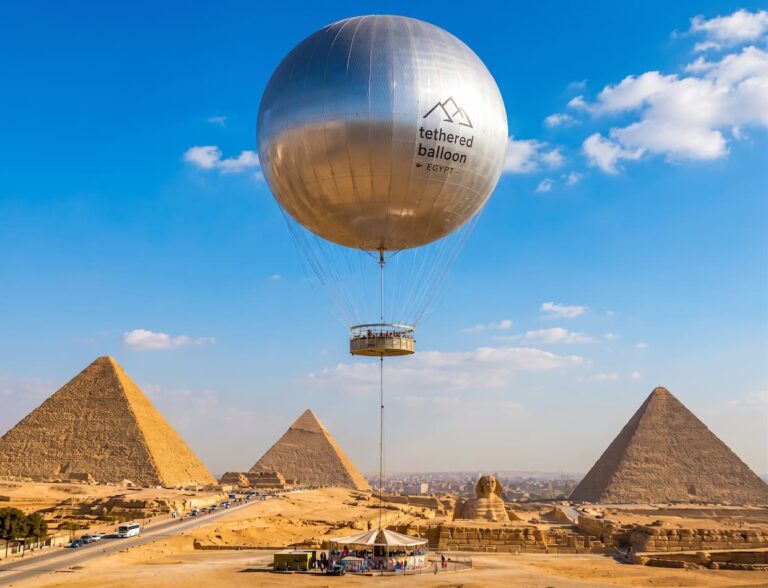 Giza Pyramids Tethered Balloon Tour